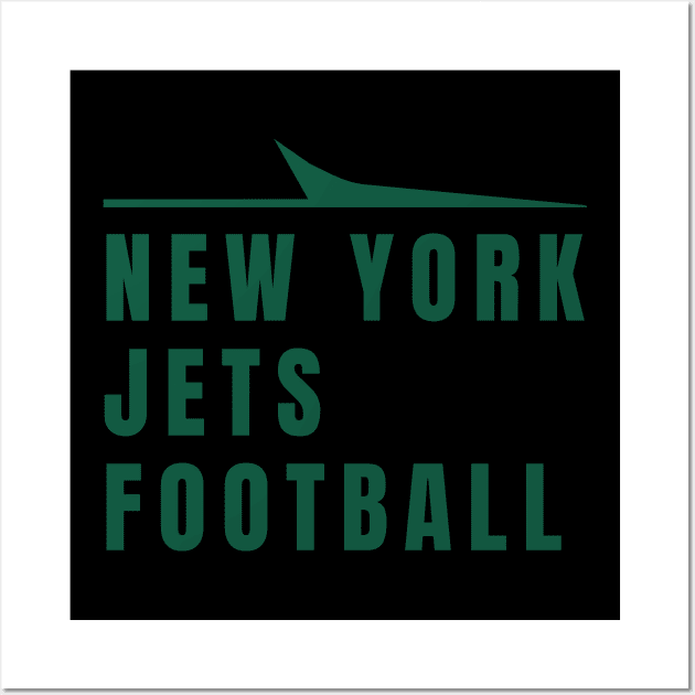 New York Jets Football 80s Wall Art by Sleepless in NY